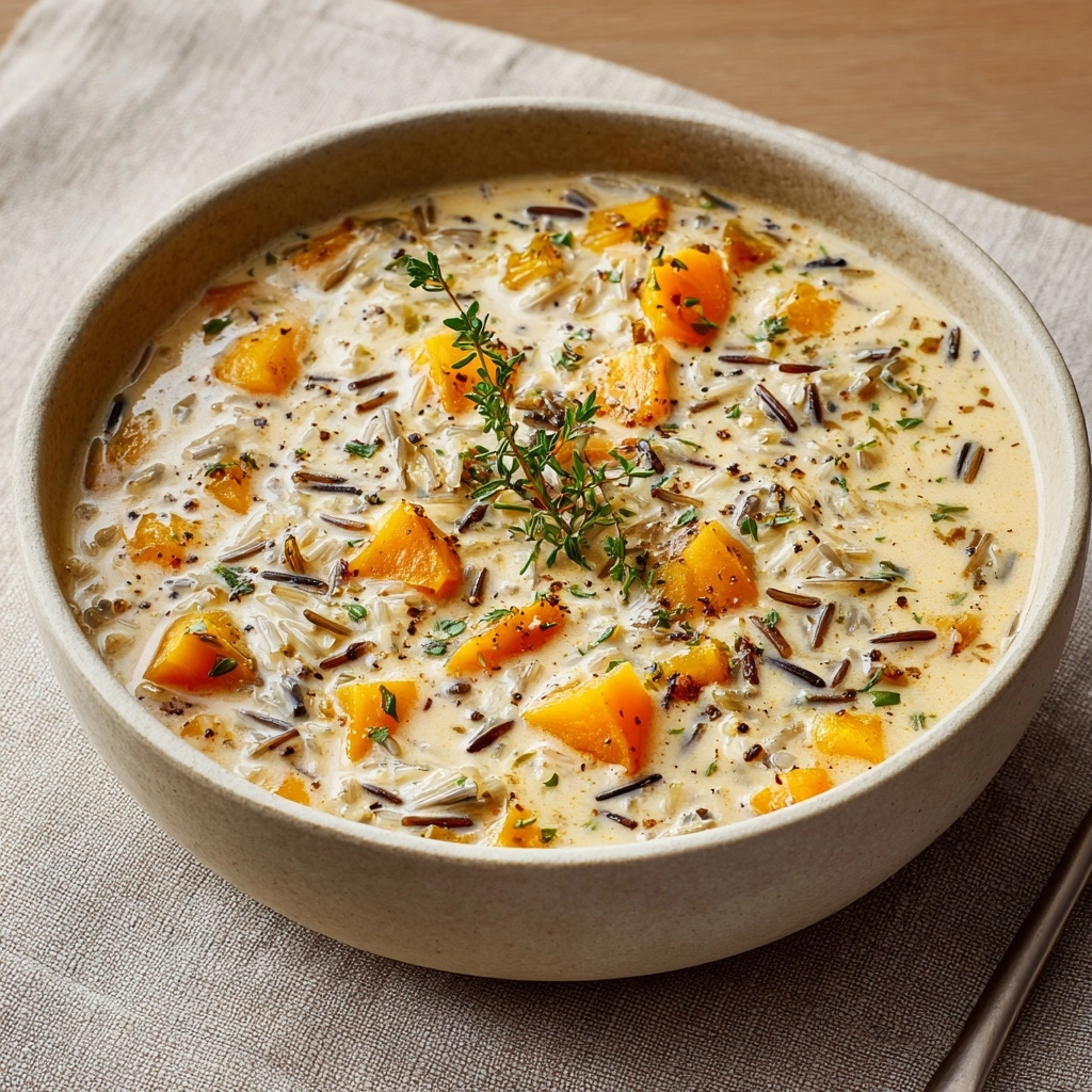 Cozy Winter Wild Rice Soup Recipe - Recipe Image