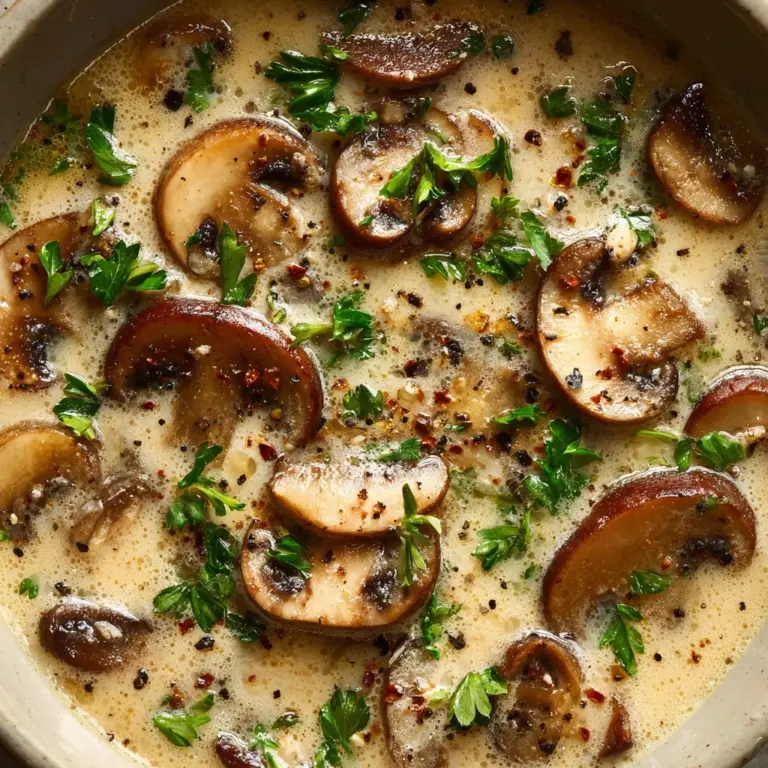 Hungarian Mushroom Soup Recipe