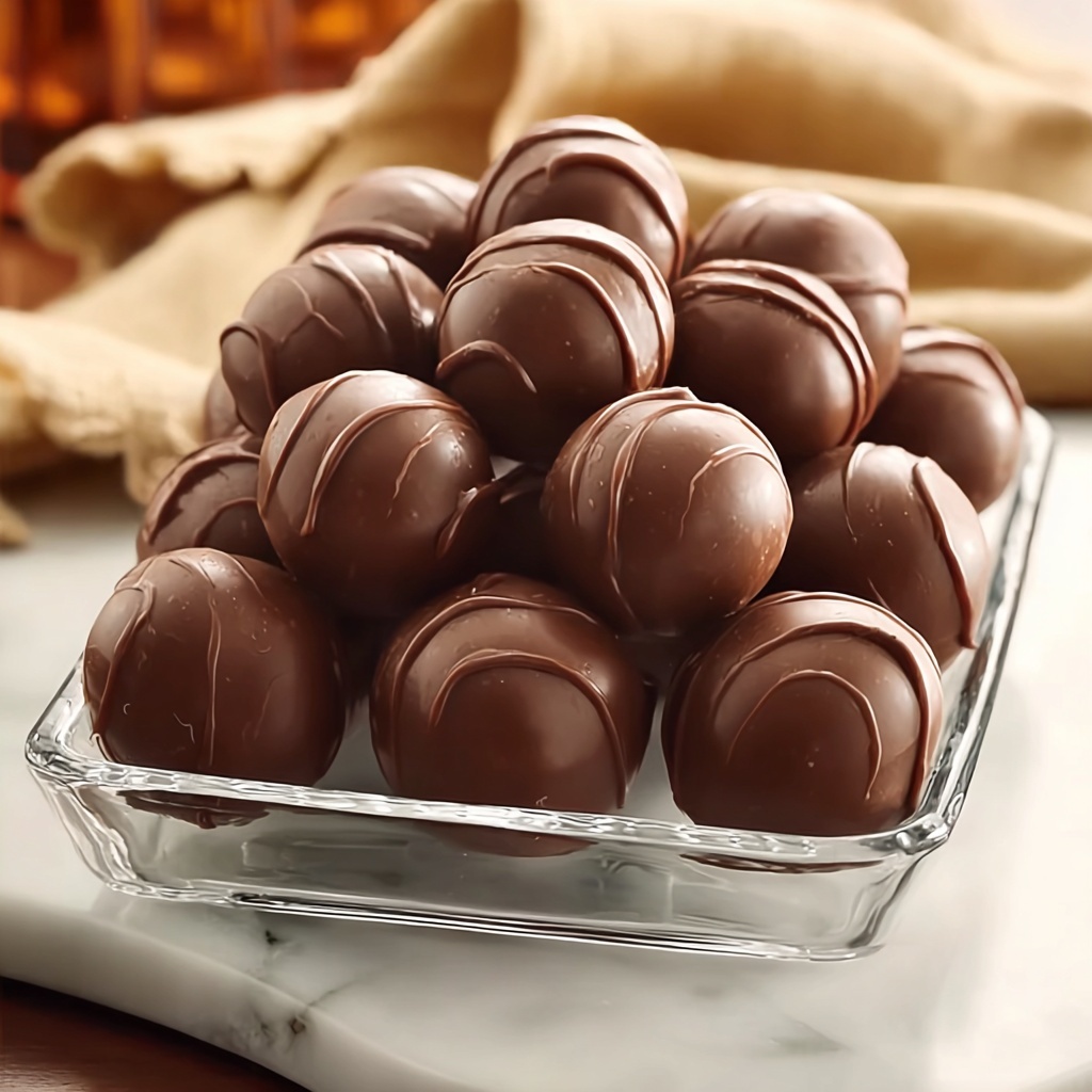 No-Bake Peanut Butter Balls Recipe - Recipe Image