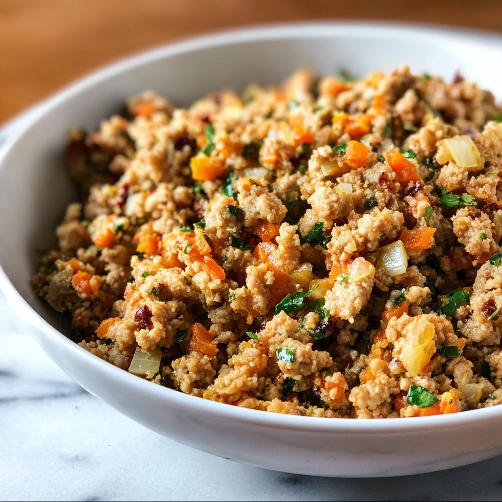Homemade Dog Food with Brown Rice, Chicken, and Vegetables Recipe - Recipe Image