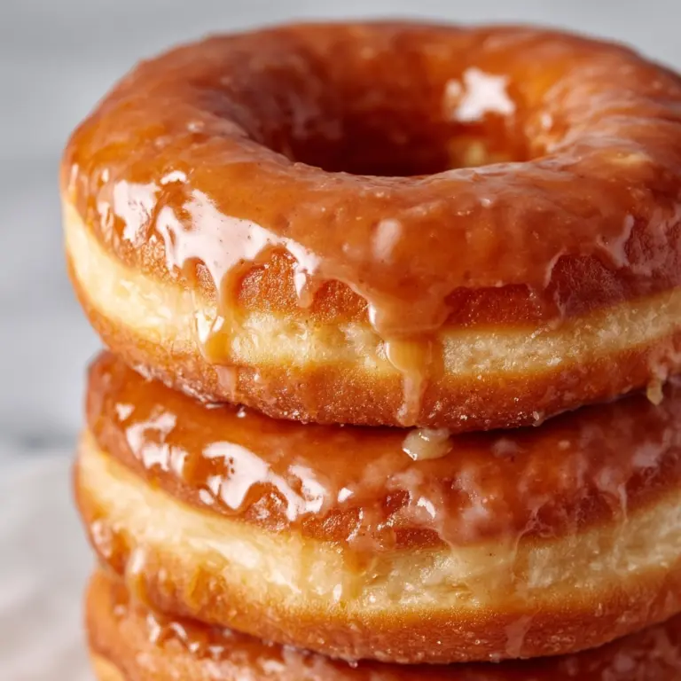 Homemade Krispy Kreme Doughnuts with Glaze Recipe
