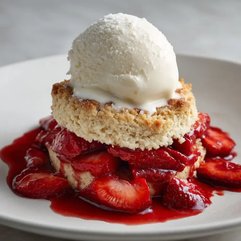 Strawberry Cobbler Recipe