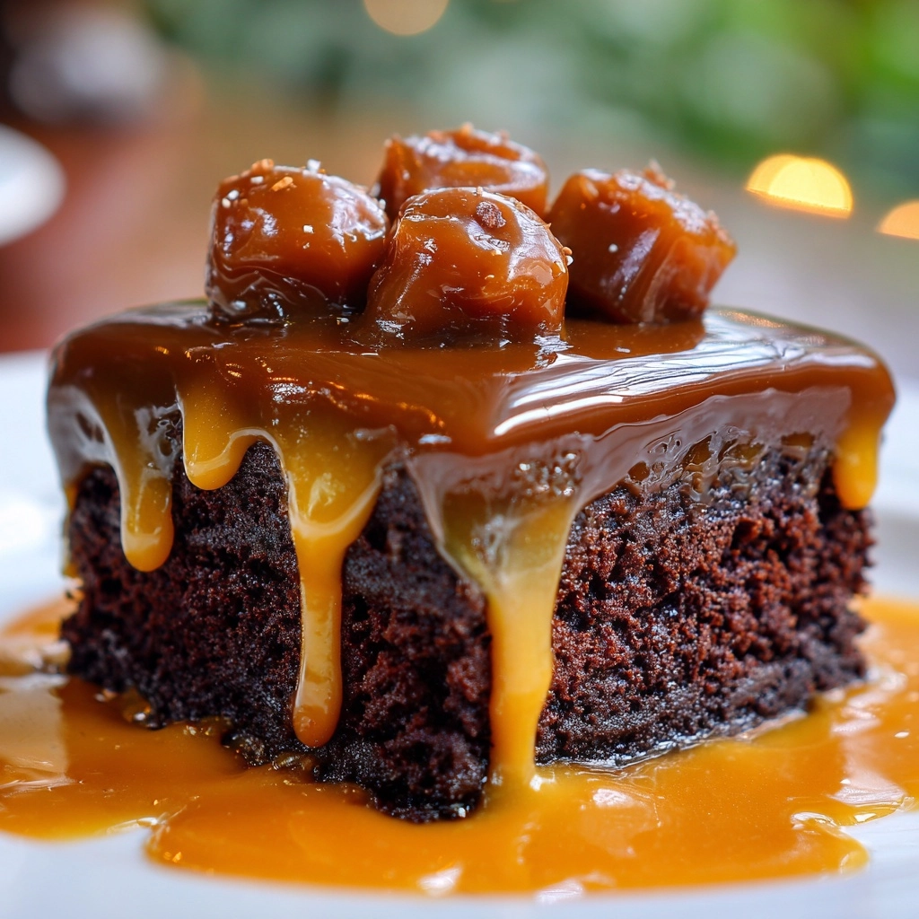 Chocolate Sticky Toffee Pudding: A Decadent Delight Recipe - Recipe Image