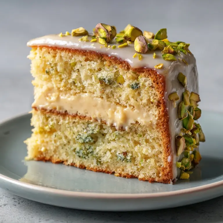 Pistachio Coffee Cake Recipe