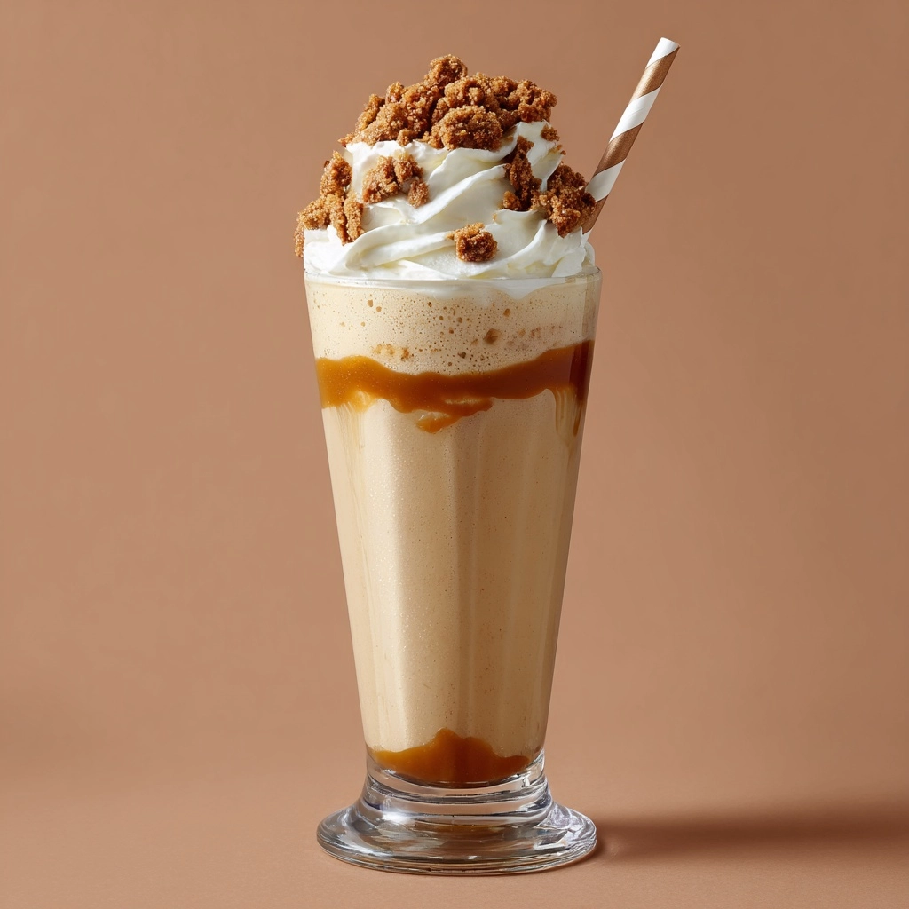 The Toffee Coffee Frappé Recipe - Recipe Image