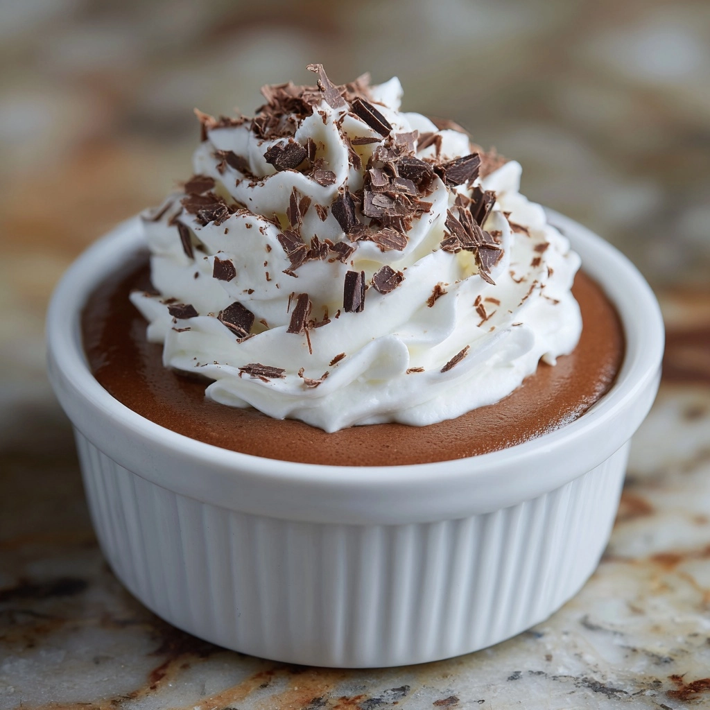 Creamy Chocolate Pot de Crème Recipe - Recipe Image