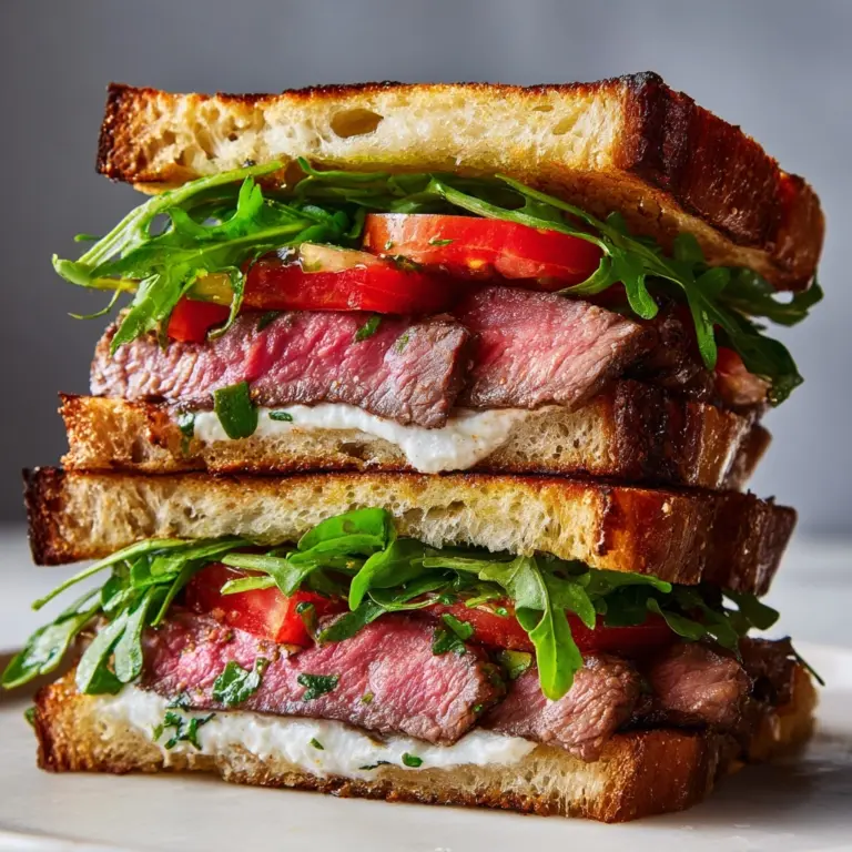 Steak au Poivre Sandwich Recipe