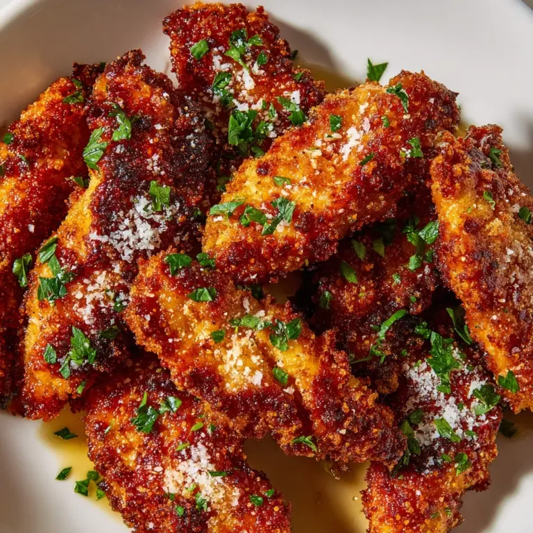 Garlic Parmesan Chicken Tenders Recipe