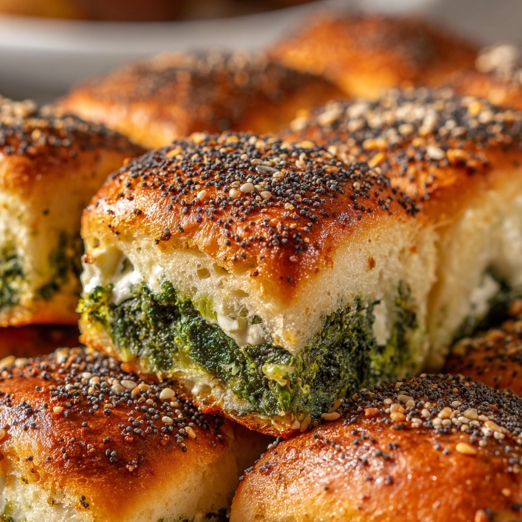 Spinach Dip Rolls Recipe - Recipe Image