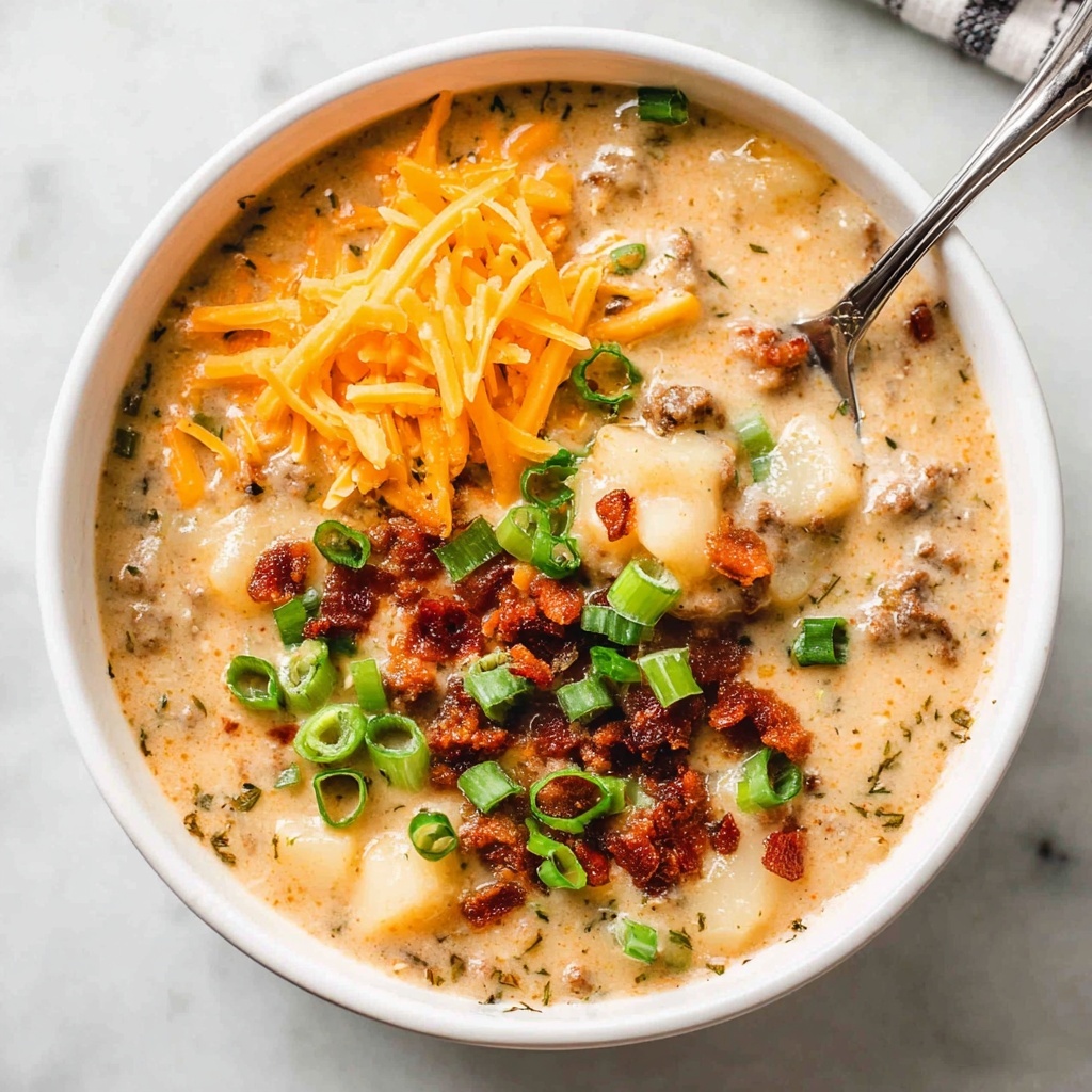 Cheeseburger Soup Recipe - Recipe Image