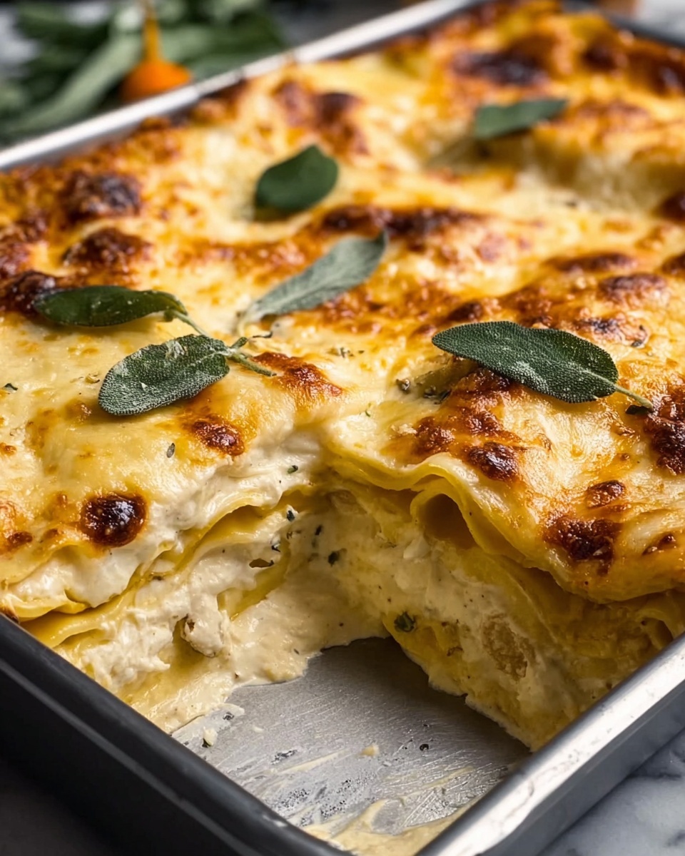 Butternut Squash and Sage Lasagna Recipe - Recipe Image
