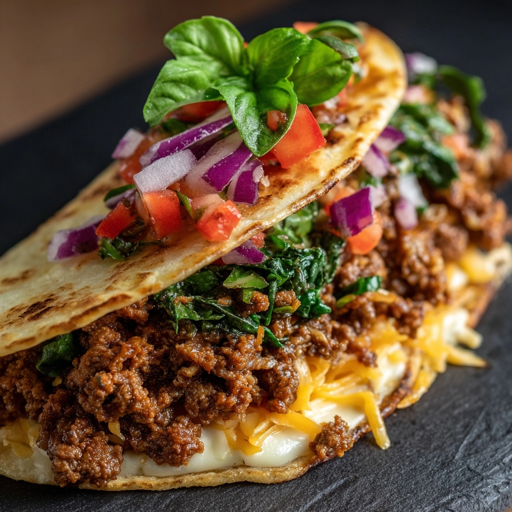 Crispy, Cheesy Quesabirria Tacos Recipe - Recipe Image
