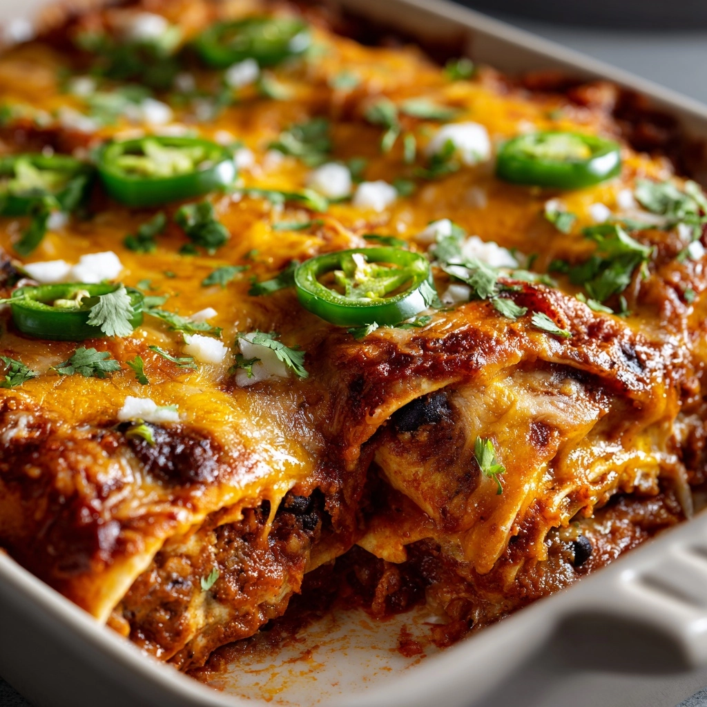 Black Bean Enchiladas Recipe - Recipe Image