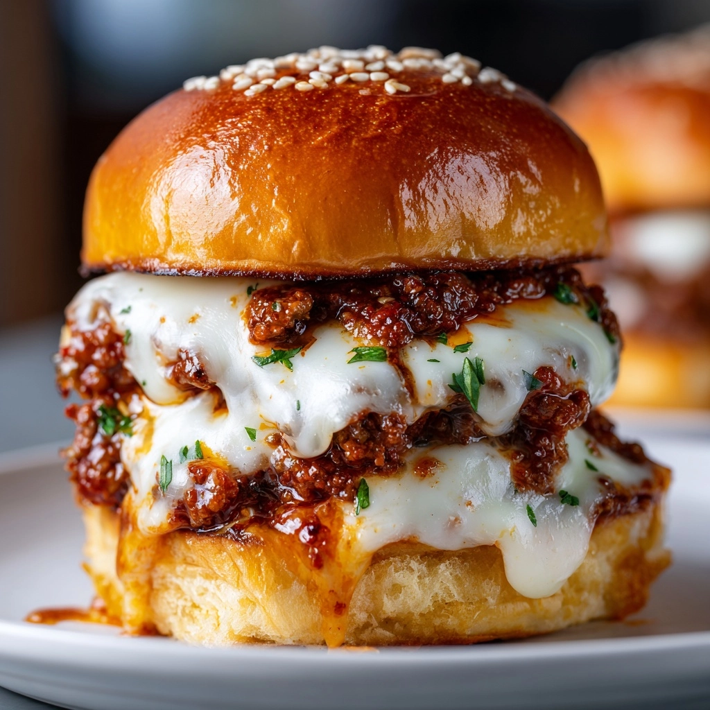 Crockpot Pizza Burgers: A Family Favorite Recipe - Recipe Image