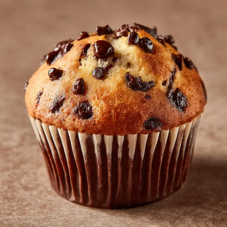 Chocolate Chip Muffins Recipe