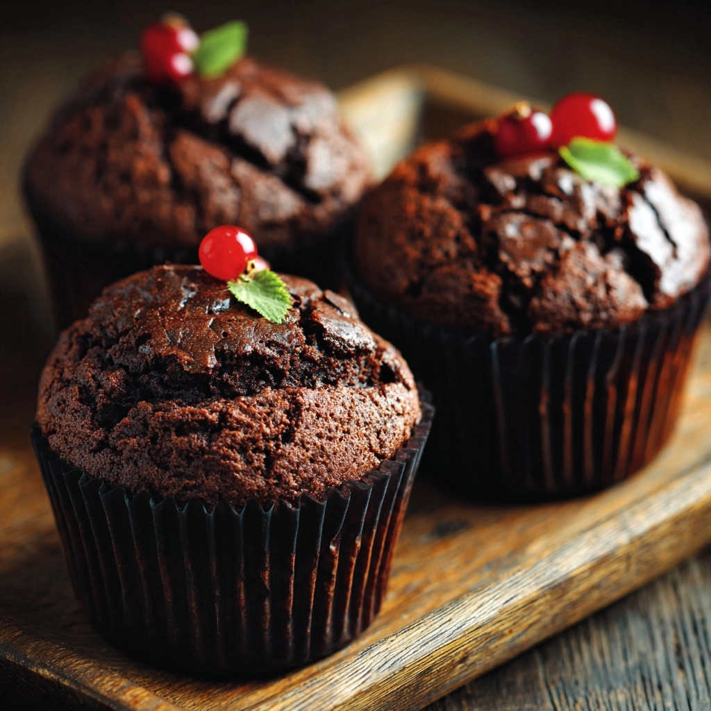 Brownie Cupcakes Recipe - Recipe Image