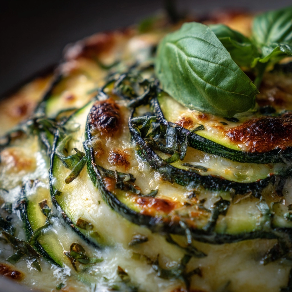 Baked Zucchini Cheese Recipe - Recipe Image