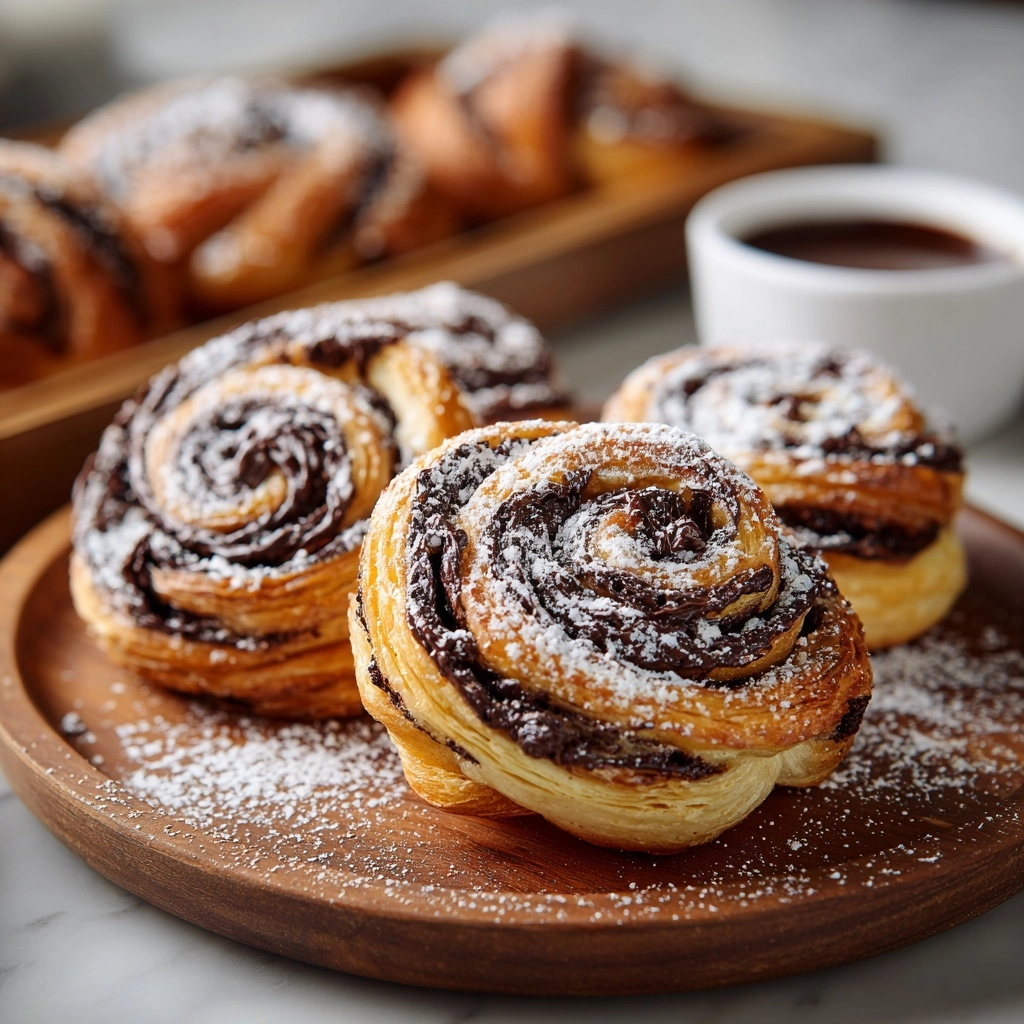 Nutella Puff Pastries Recipe - Recipe Image