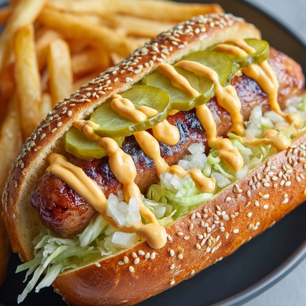 Big Mac Hot Dogs Recipe - Recipe Image
