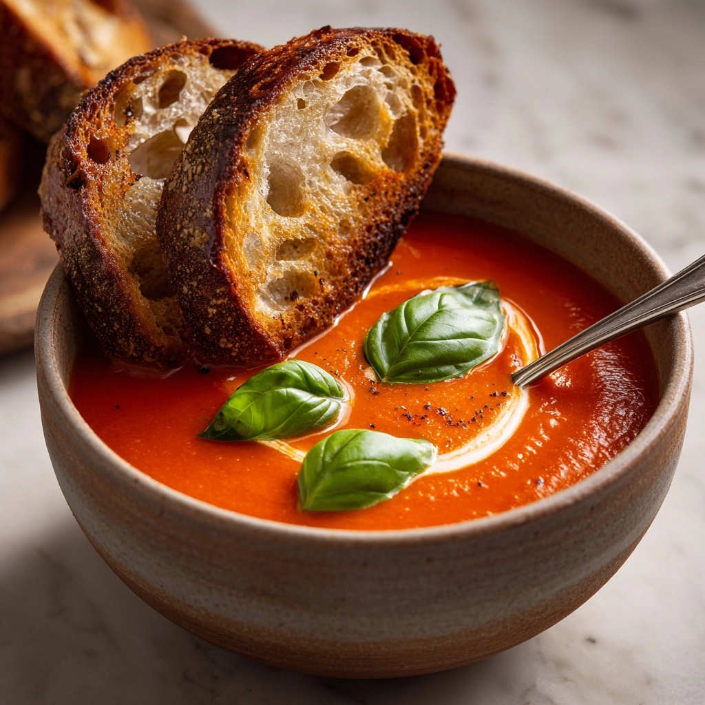 Tomato Basil Soup Recipe - Recipe Image