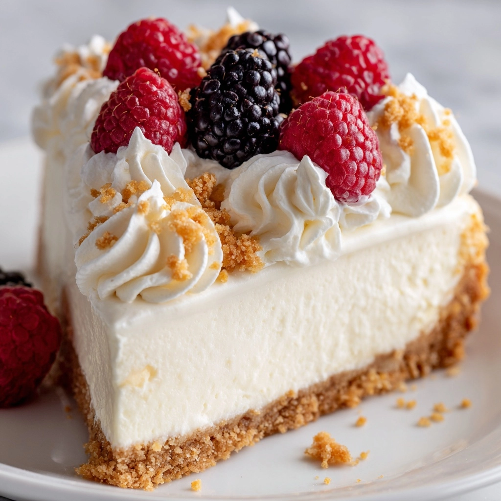 No-Bake Woolworth Icebox Cheesecake Recipe - Recipe Image