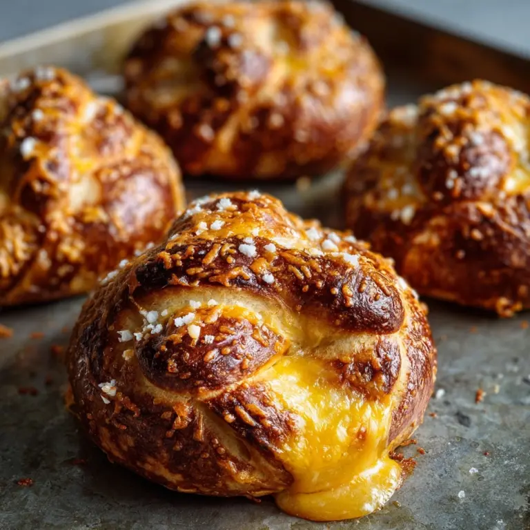 Cheese-Stuffed Pretzels Recipe