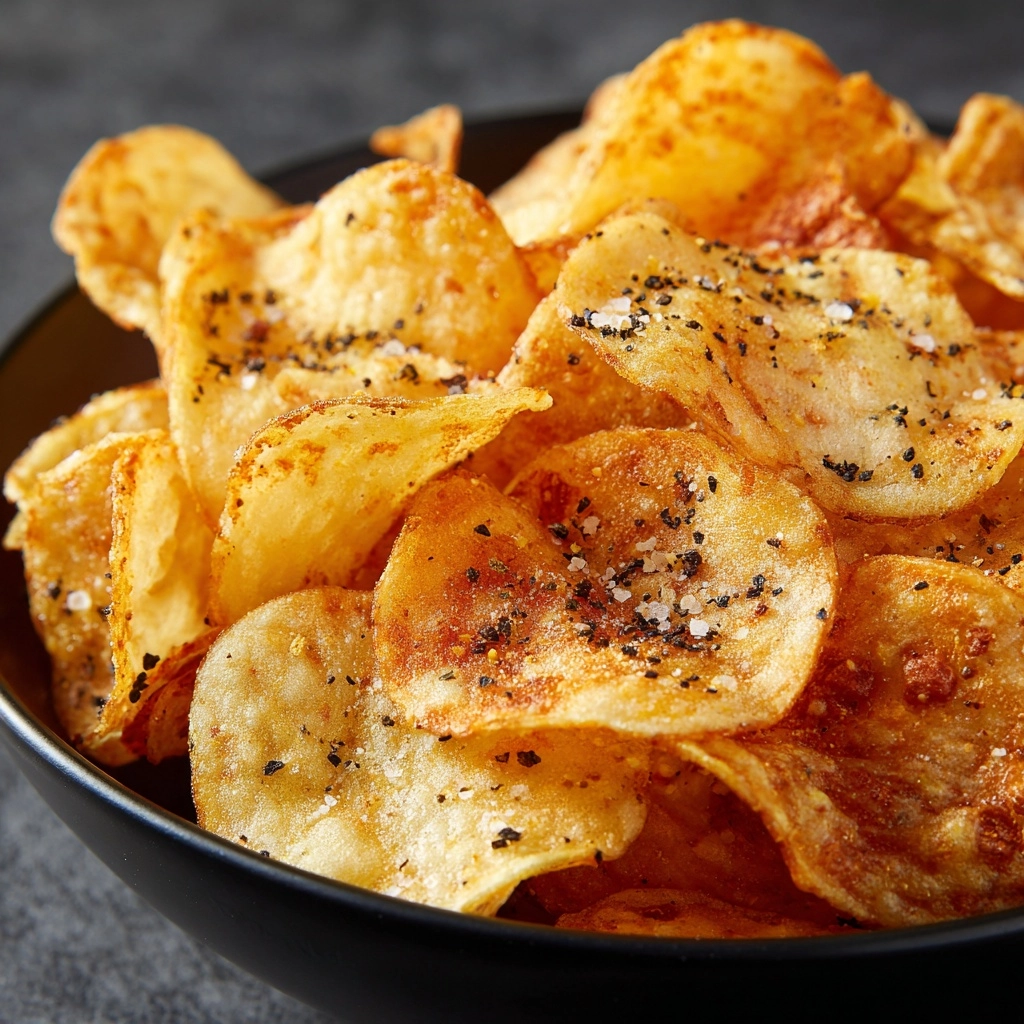 Cacio e Pepe Potato Chips Recipe - Recipe Image