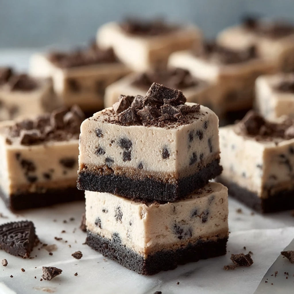 No-Bake Cookies and Cream Cheesecake Bites Recipe - Recipe Image