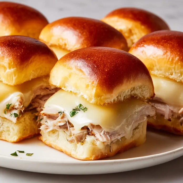Hawaiian Turkey and Cheese Sliders Recipe