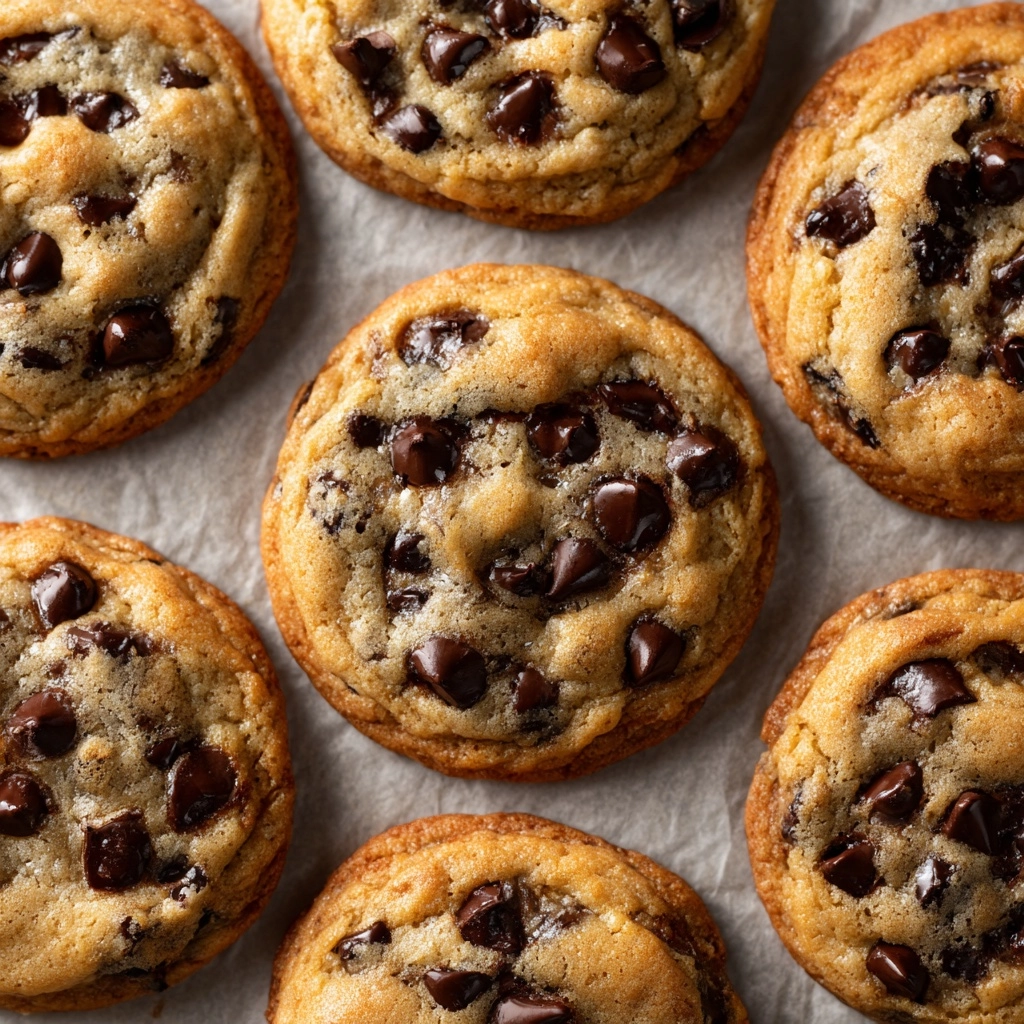 Eggless Chocolate Chip Cookies Recipe - Recipe Image