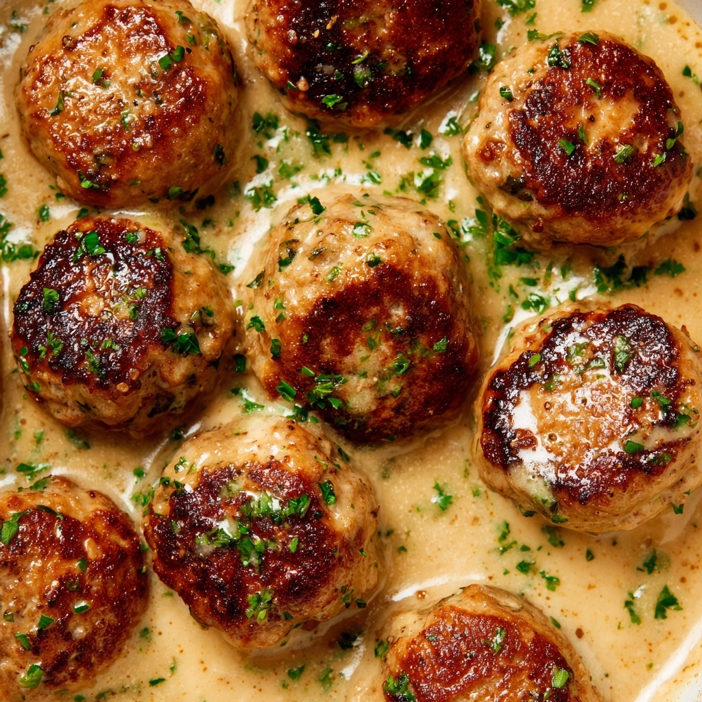 Meatballs in Dijon Gravy Recipe - Recipe Image