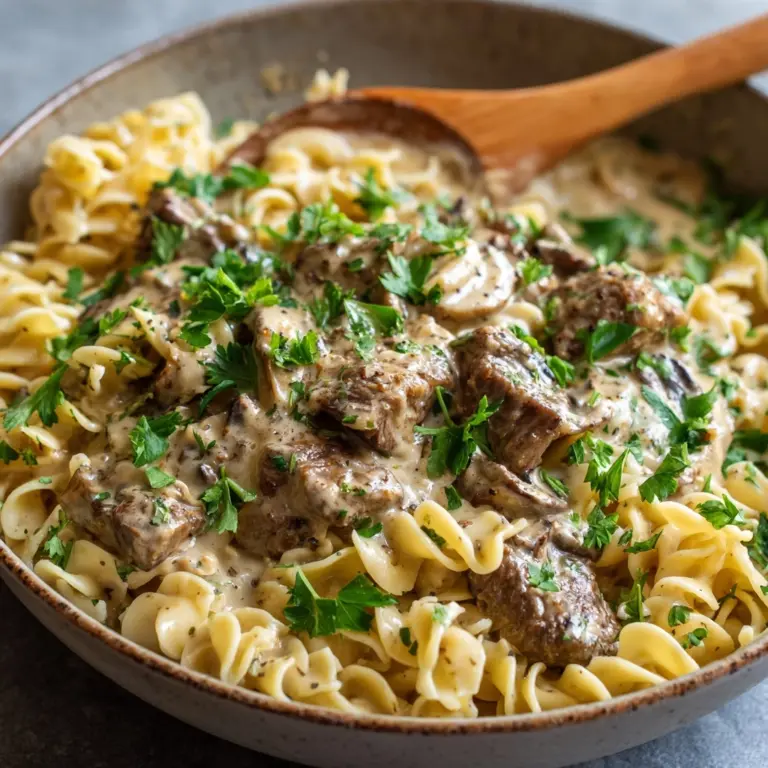Old Fashioned Beef Stroganoff Recipe