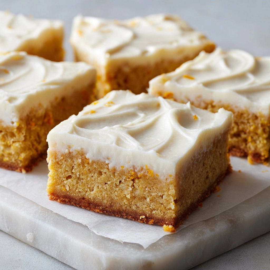 Carrot Cake Bars with Cream Cheese Frosting Recipe - Recipe Image