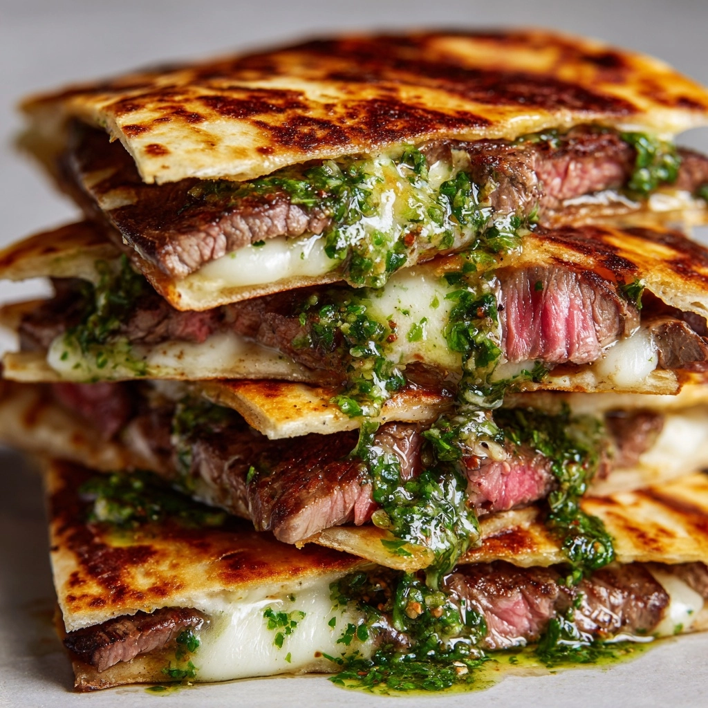 Chimichurri Steak Quesadillas Recipe - Recipe Image