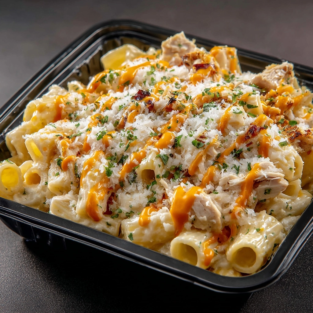 Smoked Buffalo Chicken Pasta Recipe - Recipe Image