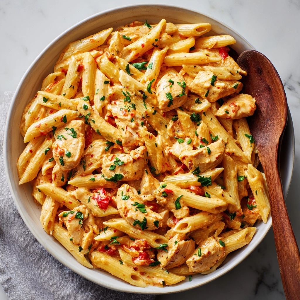 Cashew Cream Cajun Chicken Pasta Recipe - Recipe Image