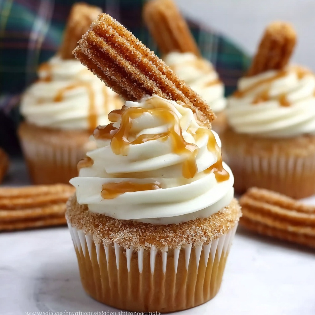 Churro Cupcakes Recipe - Recipe Image