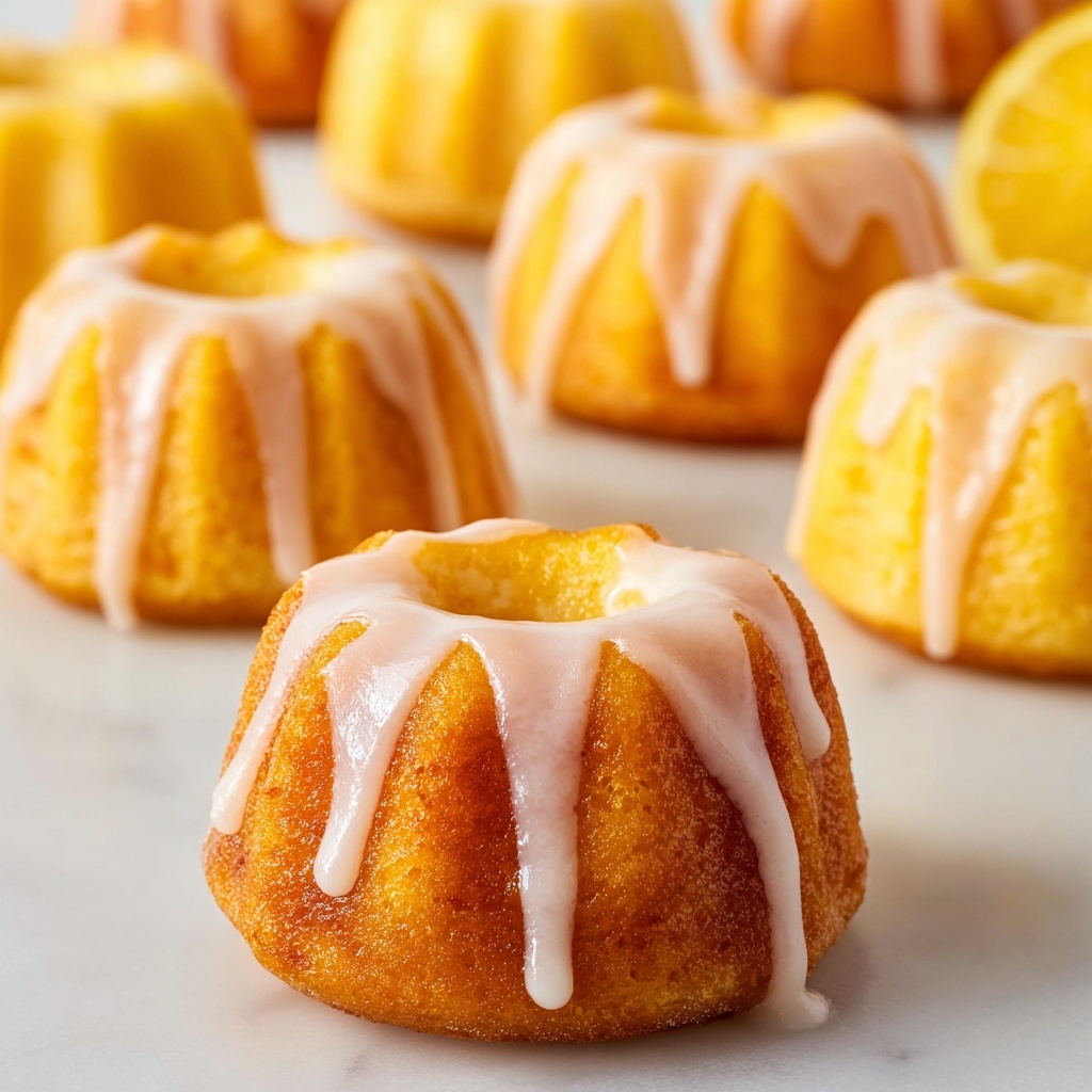 Mini Lemon Bundt Cakes Recipe - Recipe Image