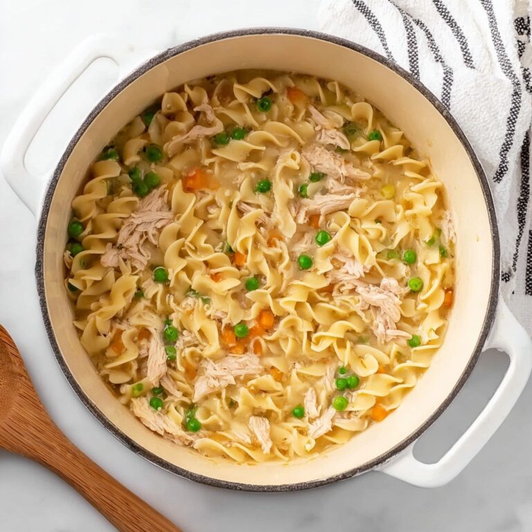 Chicken and Egg Noodles Soup Recipe