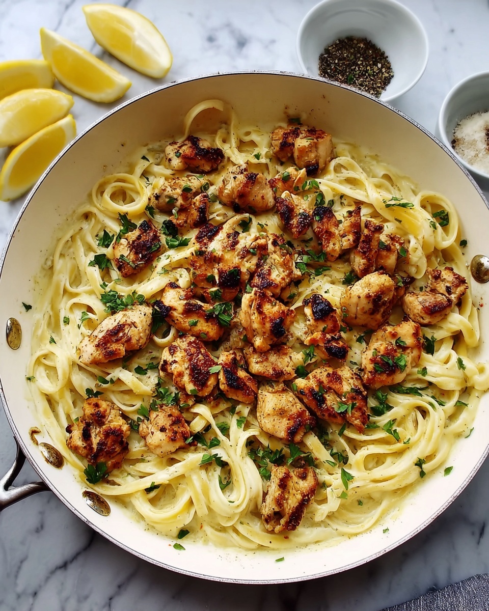 Cowboy Butter Chicken Linguine Recipe - Recipe Image