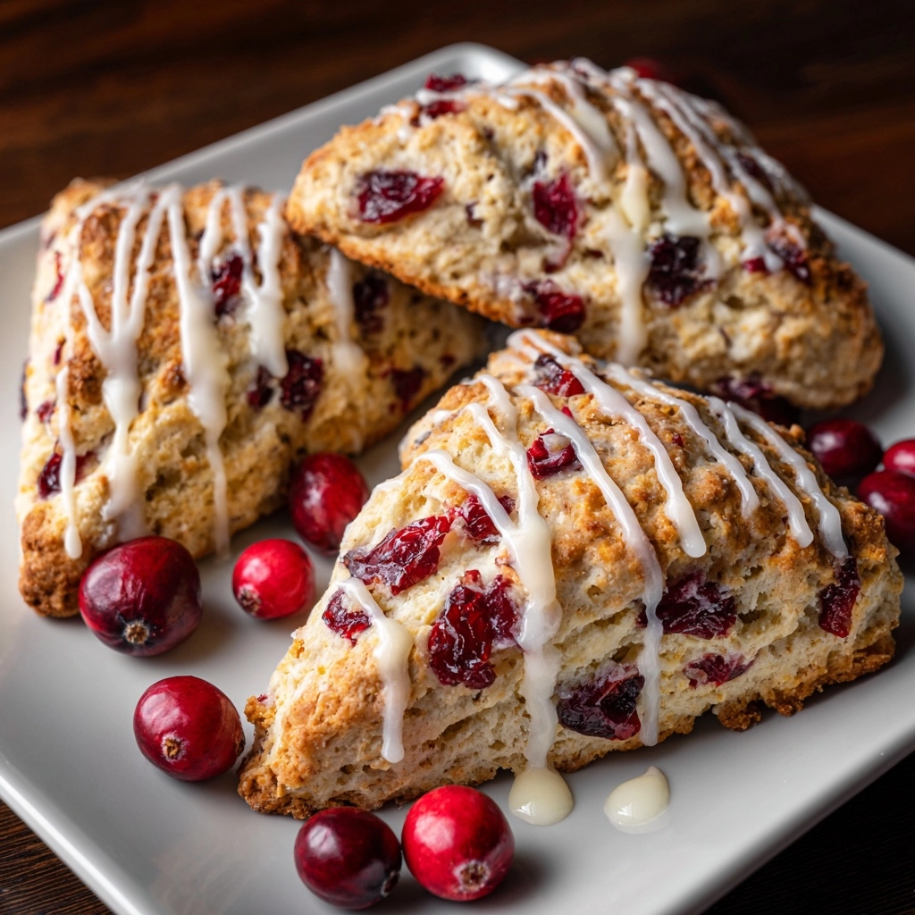 Cranberry Orange Scones Recipe - Recipe Image