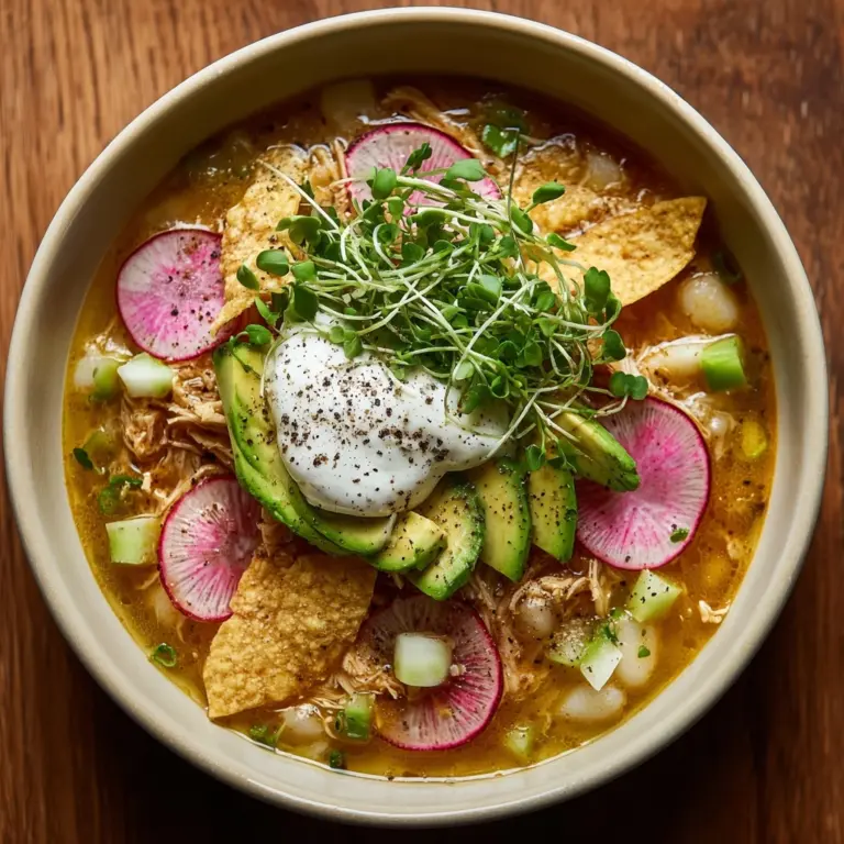 Slow Cooker Chicken Posole Recipe