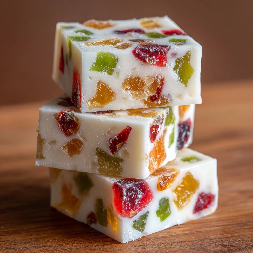 Jelly Nougat Candy Recipe - Recipe Image