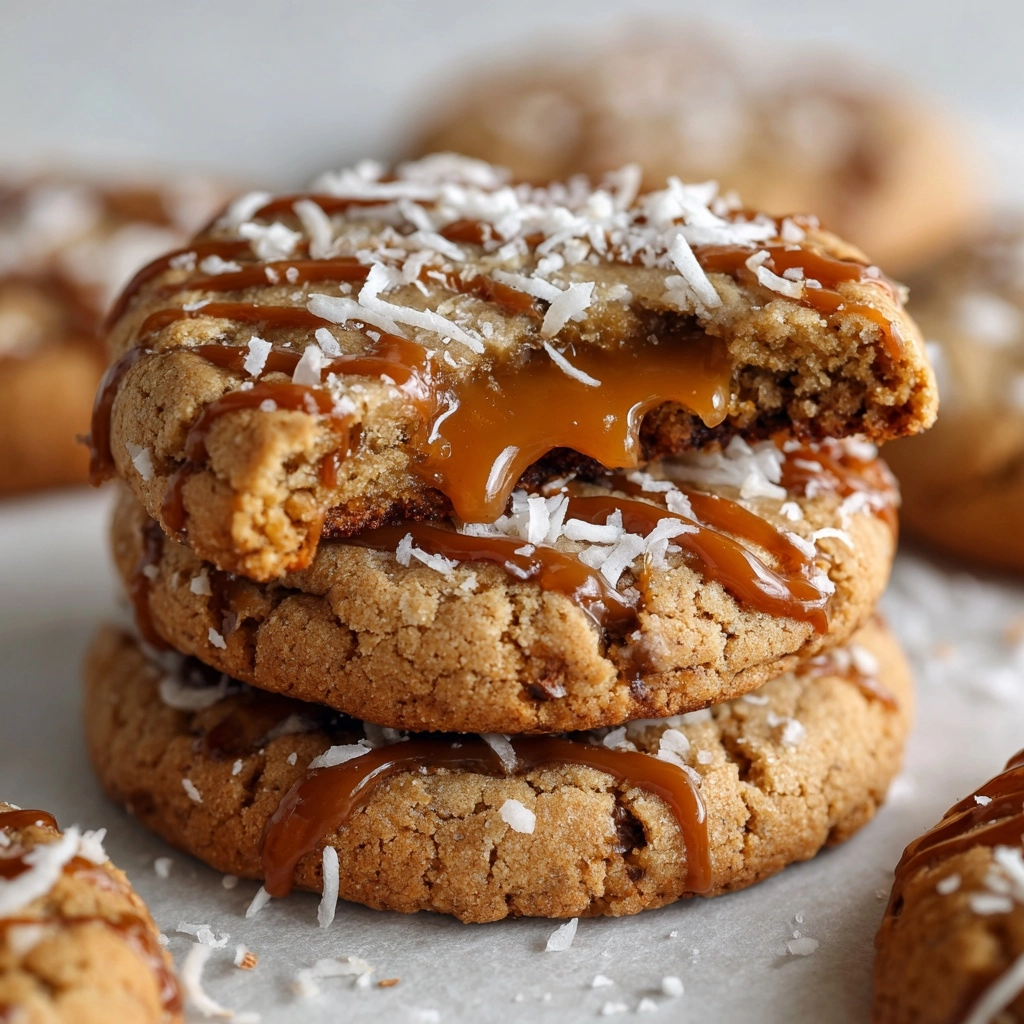 Salted Caramel Cheesecake Cookies Recipe - Recipe Image