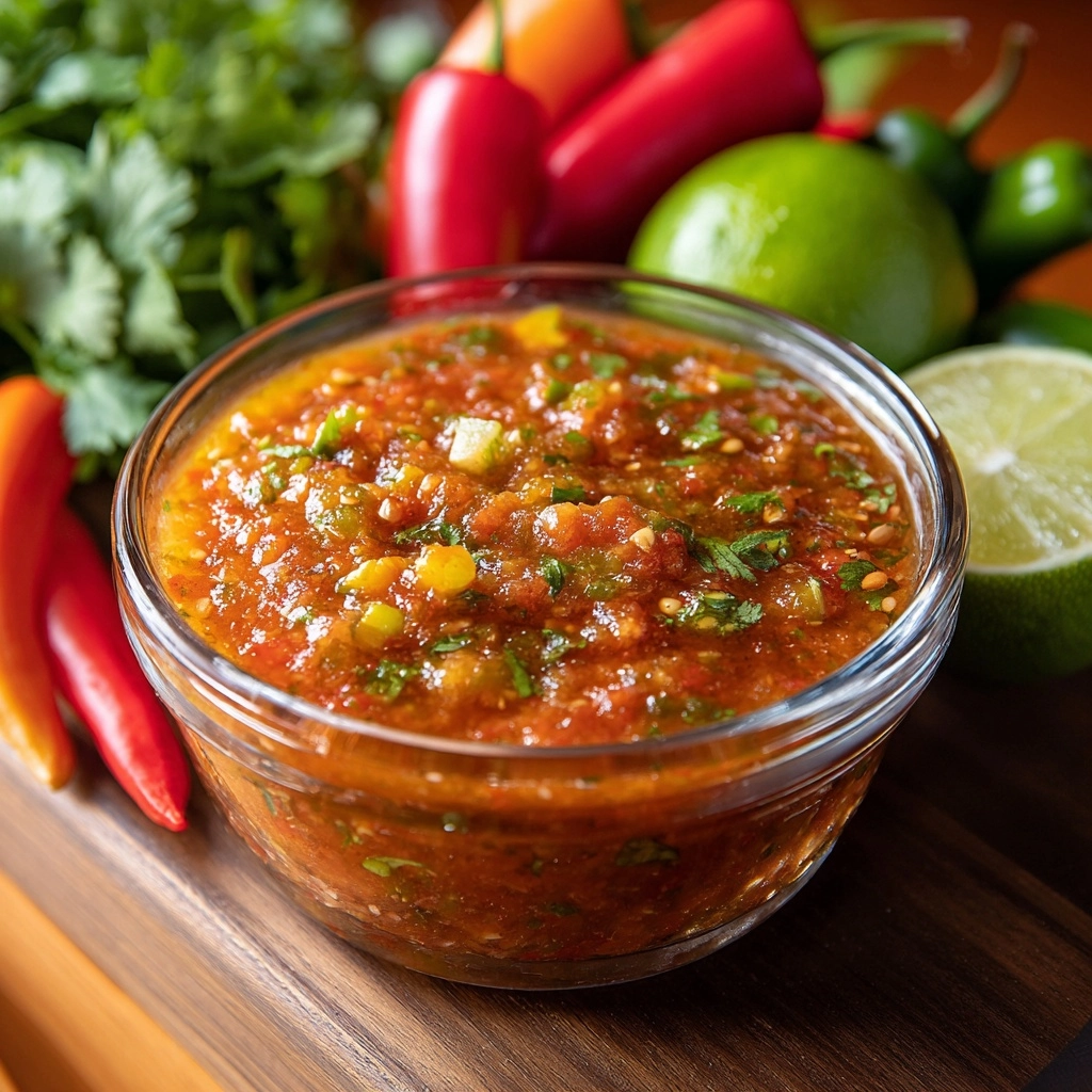 Roasted Mango Habanero Salsa Recipe - Recipe Image