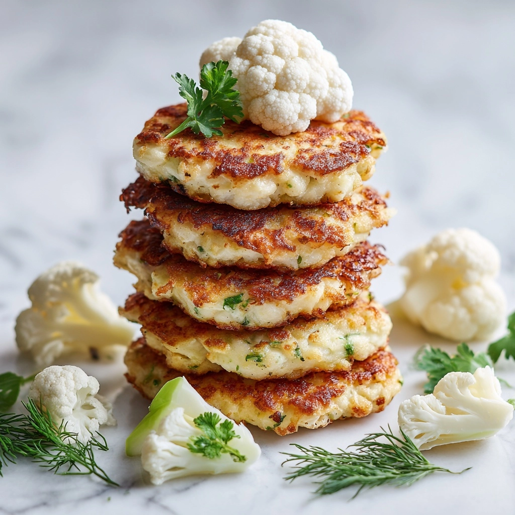 Basic Cauliflower Fritters Recipe - Recipe Image