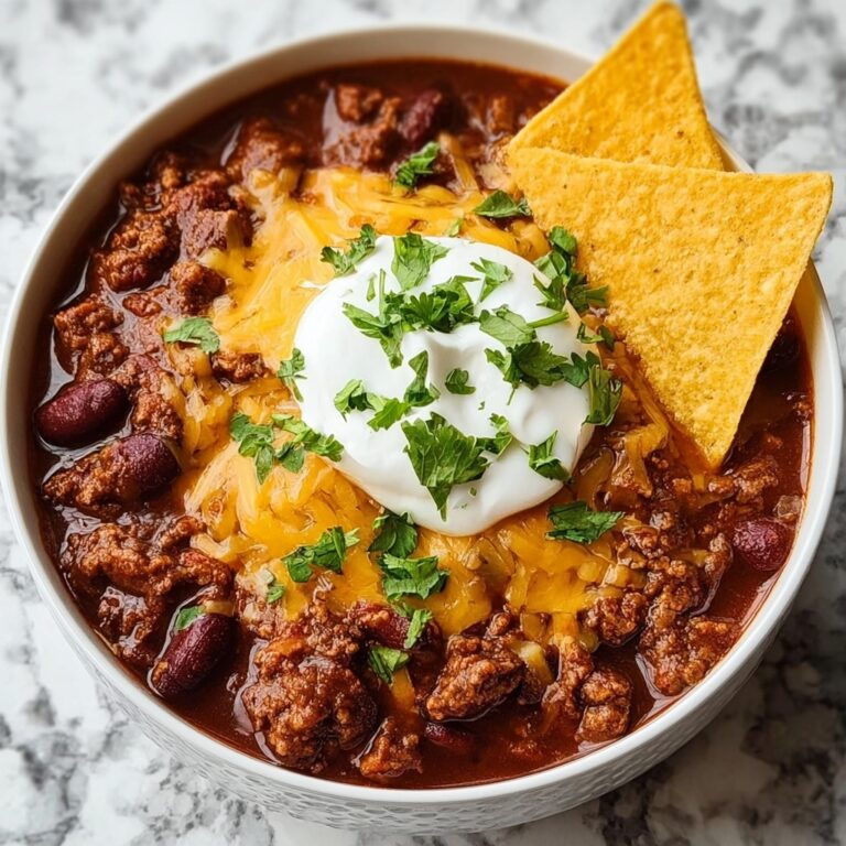Hearty Slow Cooker All Meat Chili (No Beans) Recipe
