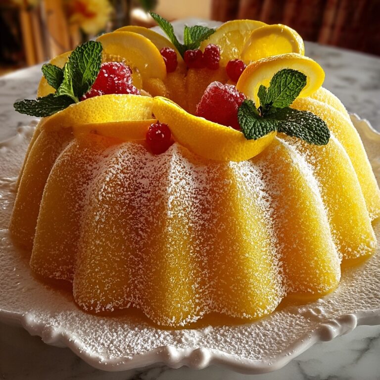 Extreme Lemon Bundt Cake Recipe