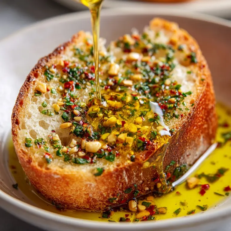 Olive Oil Bread Dip Recipe