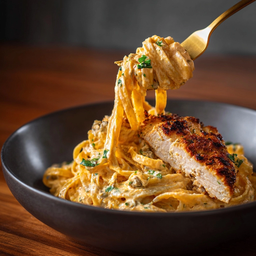 Cajun Chicken Alfredo Recipe - Recipe Image